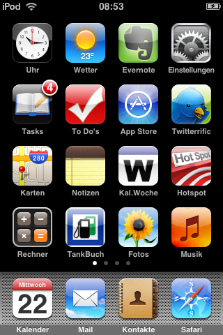 Ipod Screen in 