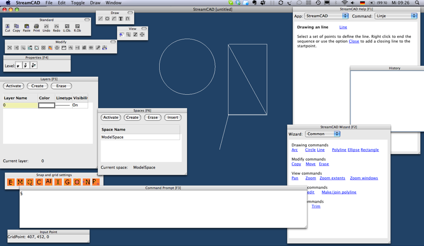 Streamcad in