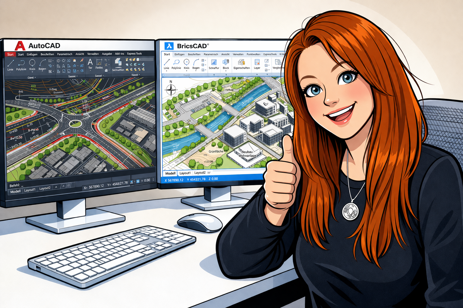 Videokurs-Umstiegskurs zu Bricscad
